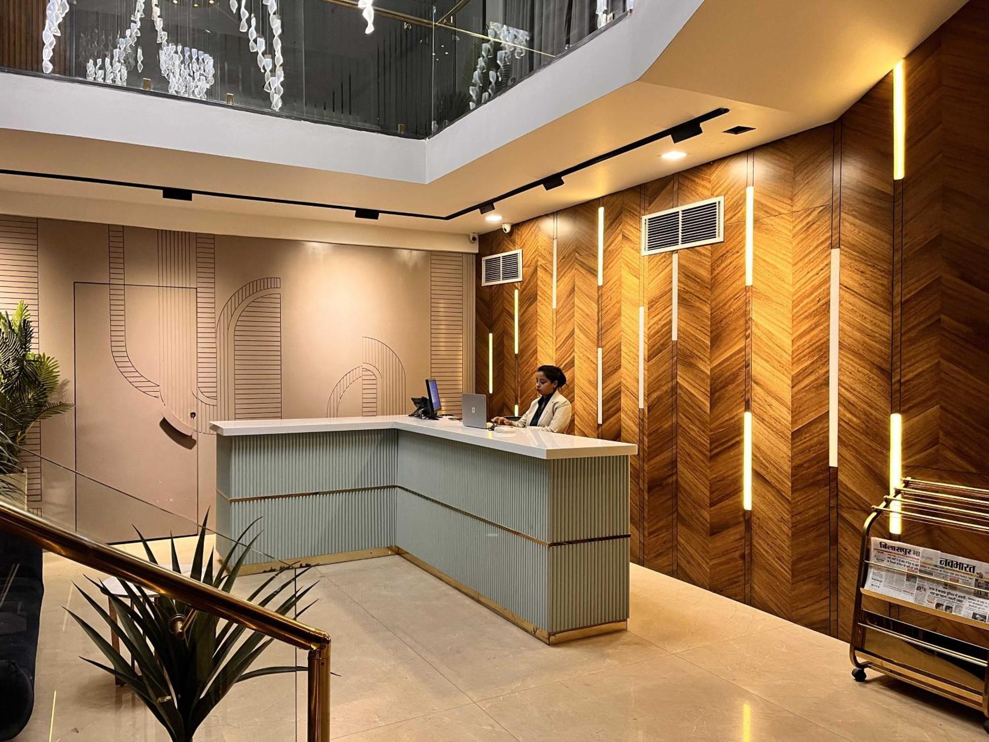 Motel Bilaspur City 外观 照片